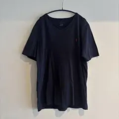 ポロラルフローレン Tシャツ Vネック Mサイズ ネイビー