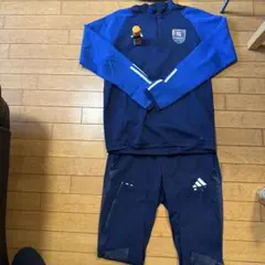 鹿島学園 サッカー ユニフォーム 上下セット 糸のほつれ無し　全然値下げします‼️ 鹿島学園 サッカー ユニフォーム 上下セット 糸のほつれ無し 全然