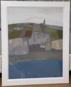 中川清　北海道画廊　風景画　油絵　油彩画　署名有　大型　F30号 2025年最新】北海道画廊の人気アイテム - メルカリ