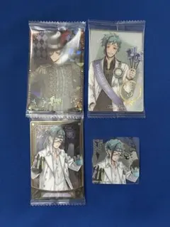 ツイステ/フロイド/ウエハース/カード4枚