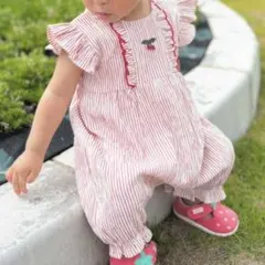 韓国子供服　ロンパース