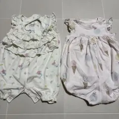 gelato pique ♡ ロンパース2枚セット