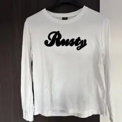 Rusty ロゴデザイン 長袖Tシャツ 2点セット