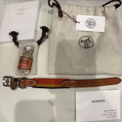HERMÈS ロカバール 首輪&リードセット レザー 箱付き XSサイズ HERMES エルメス ロカバール 犬用首輪 大型犬用 「L」 元箱付 - メルカリ