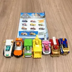パウパトロール　ダイキャストビークル　7個セット