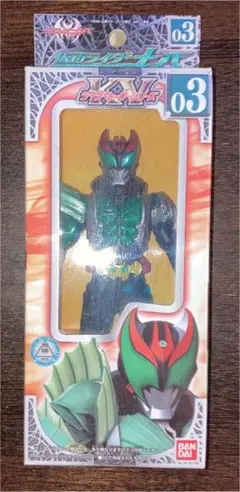 フィギュア　仮面ライダーキバ　03　バッシャーフォーム　ライダーヒーローシリーズ