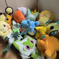 ​まとめ売り　ポケモン ぬいぐるみ 14点セット ピカチュウ ニャオハ ミュウ他