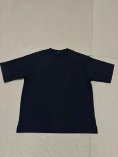 PLST Ｍサイズ2025年ストレッチコットンブレンドポケットtシャツ黒プラステのサムネイル