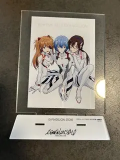EVA STORE オリジナルアクリルスタンド/レイ＆アスカ＆マリ