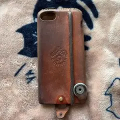 HUKURO 栃木レザー iPhone5sケース 刻印逆さ　レア物のサムネイル