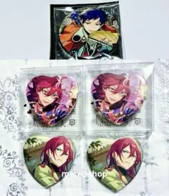 あんスタ 心光缶バッジ ホワイトデー缶バッジ 星之所向缶バッジ 5点