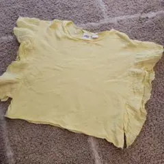 お値下げ！ZARA フリル袖Tシャツ 116