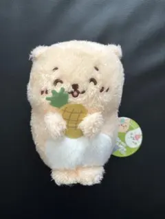 しろたん＆らっこいぬ ふわっとごろん ぬいぐるみのサムネイル