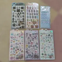 新作　ボンボンドロップシール　うるちゅるポップシール　セット