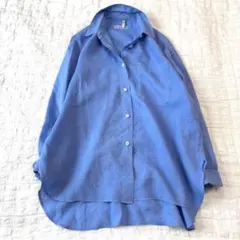 極美品✨ラルフローレン リネンシャツ スタンドカラー 近年モデル QR 