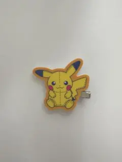 ポケモン ピカチュウ ヘアクリップ ぬいぐるみ風