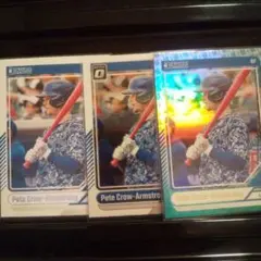 panini PETE CROW ARMSTRONG 3枚セット