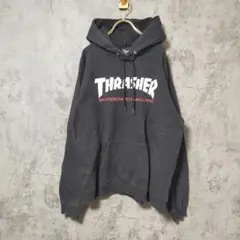 【美品】(M) THRASHER スラッシャー プルオーバーフーディ パーカー