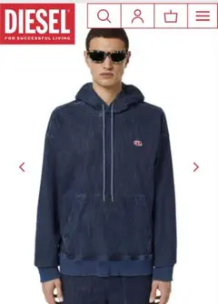 2025年最新】diesel パーカー デニムの人気アイテム - メルカリ