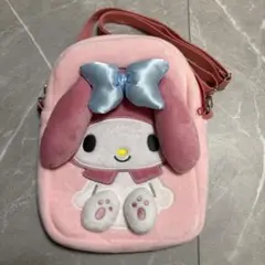 サンリオ マイメロ マイメロディ ぬいぐるみポシェット ぬいぐるみポーチ バッグのサムネイル