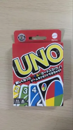 UNO カードゲーム 新しいワイルドカード入り
