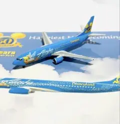Gemini 1/400 B737-400 アラスカ航空ディズニー50周年記念のサムネイル