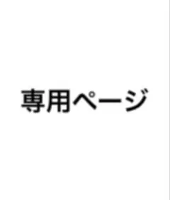 専用ページ