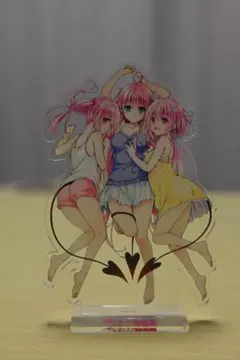 ToLOVEる 原画展 アクリルスタンド ララ モモ ナナ - メルカリ
