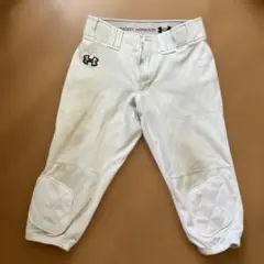 Under Armour フィットパンツ MD ホワイト 膝パッド付き