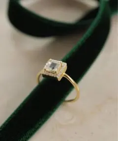 【新品】SLOBE IENA ODUL SLOBE別注 スクエアカットリング