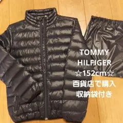 TOMMY HILFIGER ダークネイビー ダウンコート 152