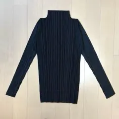 の*ん様 プリーツプリーズ イッセイミヤケ スキッパープルオーバー