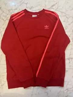 adidas トレーナー レッド