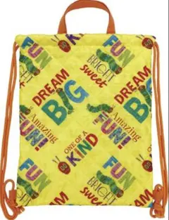 【新品】はらぺこあおむし キルト ナップサック 体操服かばん 新入学 プレゼント