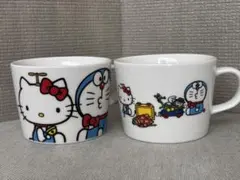 YAKI様専用　ハローキティ×ドラえもん マグカップ 2個セット