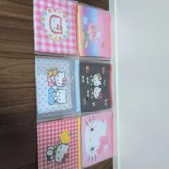 一番くじ ハローキティ ハッピーアニバーサリー D賞 フラットポーチ全6種コンプ