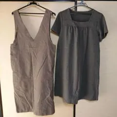 マタニティ ワンピース 2点セット Mサイズ&フリー