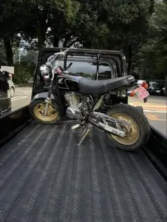 エイプ100 バイク車体
