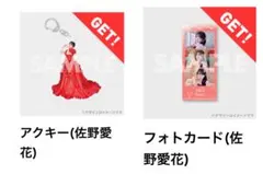 佐野愛花 アクキー フォトカード セット