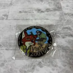 ディズニー　ズートピア　金バッジ