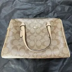 Coach コーチ　ミニボストンバッグ　ハンドバッグ　ショルダーストラップ付