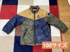 DOUBLE B マルチカラーダウンコート 100サイズ