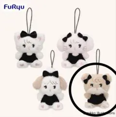 mikko characters BLACK RIBBON マスコット ラテ
