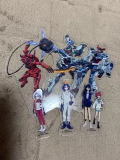 ガンダム　赤いガンダム　GQuuuuuuX アクリルスタンド　一番くじ