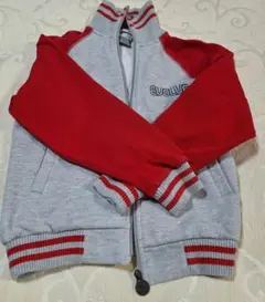 Nike ジップアップトレーナー グレー/レッド