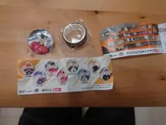 【非売品】ハイキュー!!　くら寿司　缶バッジ　マスキングテープ