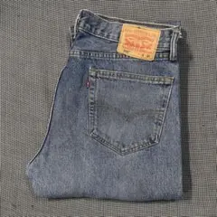 Levis 505 メキシコ製 ジーンズ ブルーデニムパンツ 脇割 リーバイス 