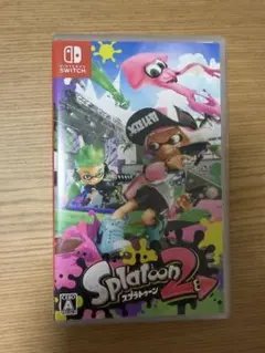 【美品】スプラトゥーン2 Switch ソフト ケース付き 動作確認済み