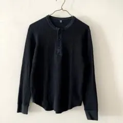 ワッフルヘンリーネック