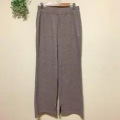 ノーリーズライト　リラックスパンツ　スリットあり　ウエストゴム　ストレッチ38